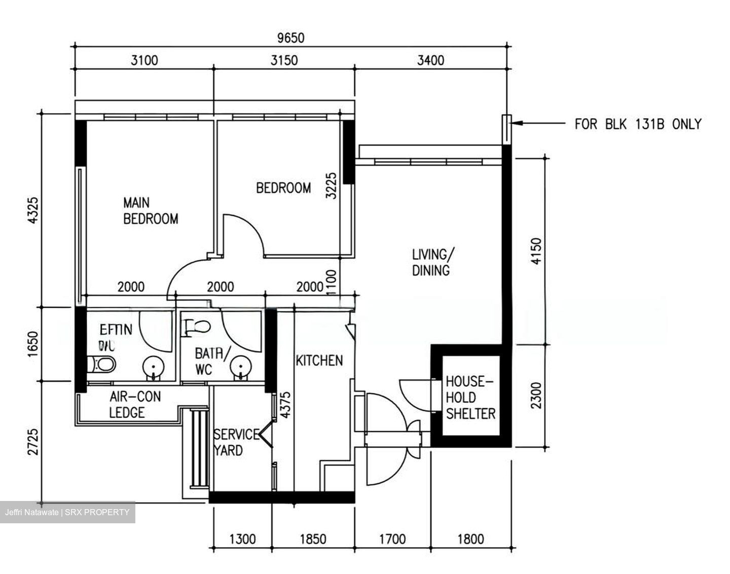 Blk 131C Eastlink I @ Canberra (Sembawang), HDB 3 Rooms #568203341
